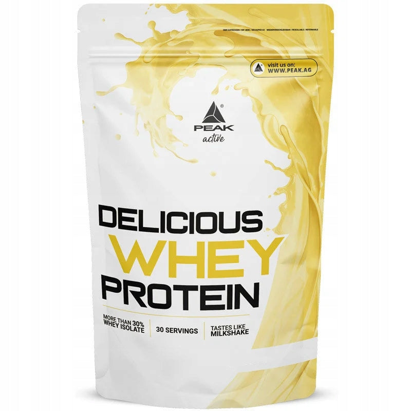 Protein mix isolate + concentrate cake Peak Delicious Whey 900g + freebie