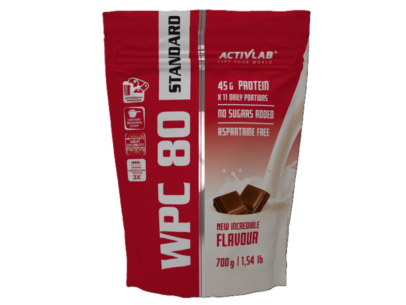 Protein supplement ACTIVLAB Wpc 80 Standard Milk Chocolate (700 g)