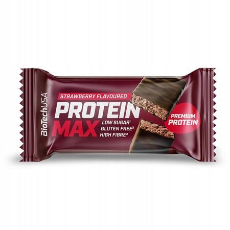 Protein supplement BioTechUSA bars 45 g strawberry flavor