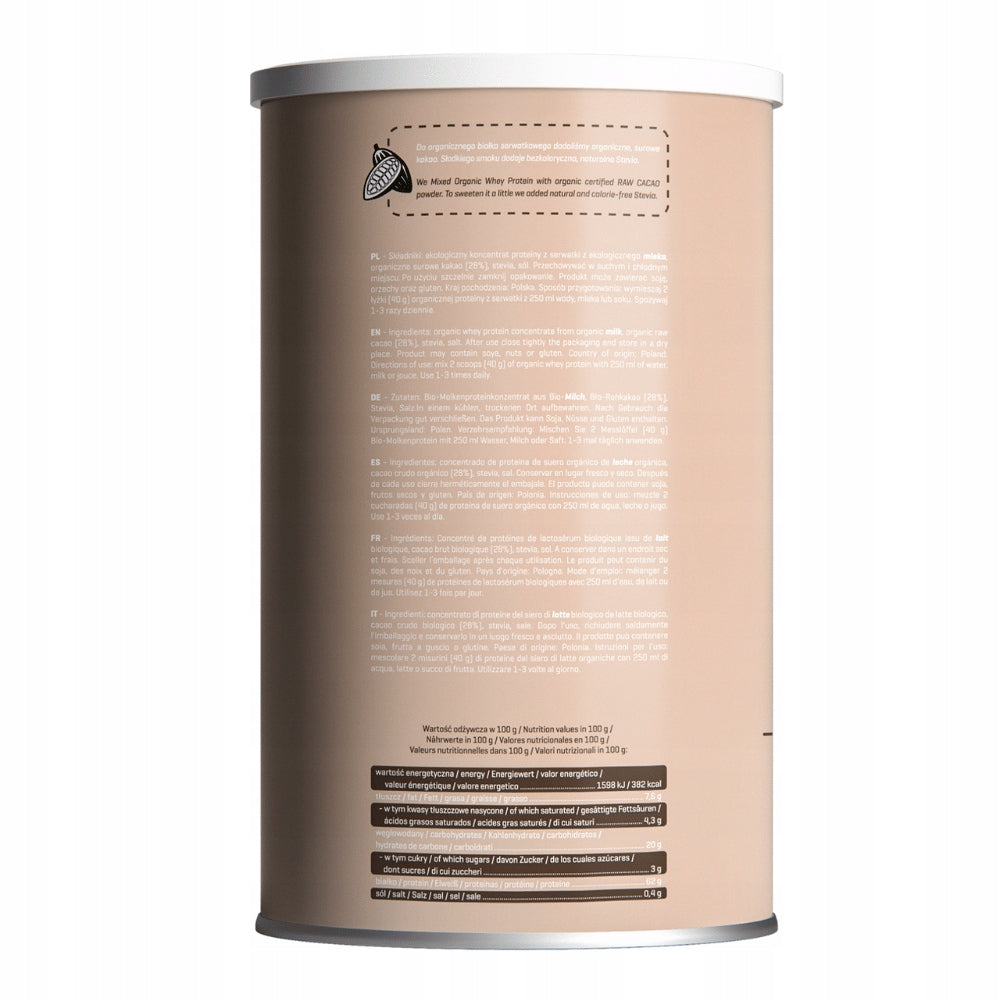 Protein supplement Diet Food concentrate WPC cocoa powder 500 g without sugar Expiration date not specified
