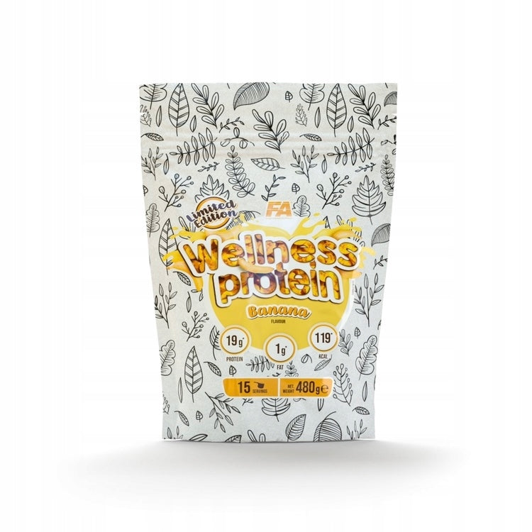 Protein supplement Fitness Authority powder 480 g banana flavour