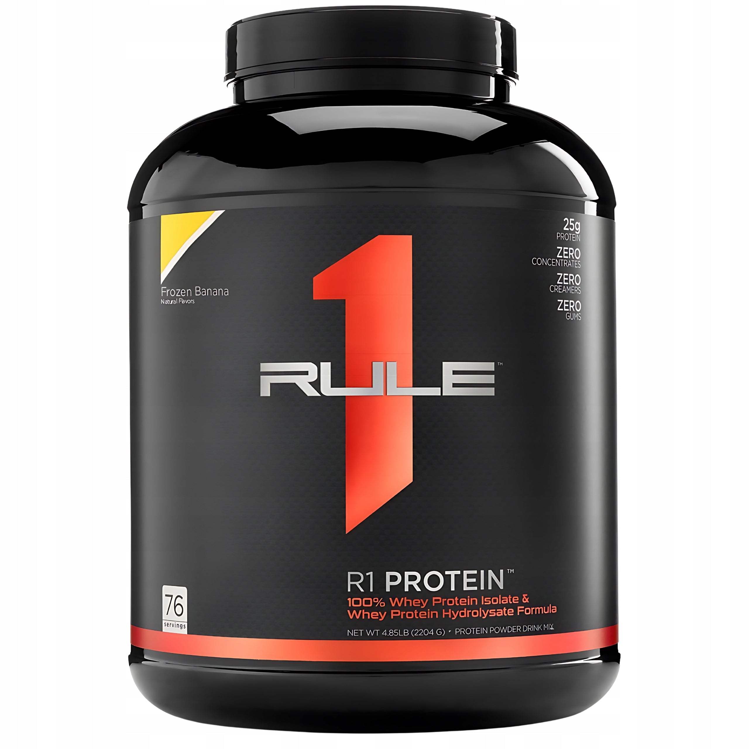 Protein supplement Rule 1 powder 2240 g cream BANANA PROTEIN SHAKE WPC WPI Expiration date at least 1 year from the date of purchase