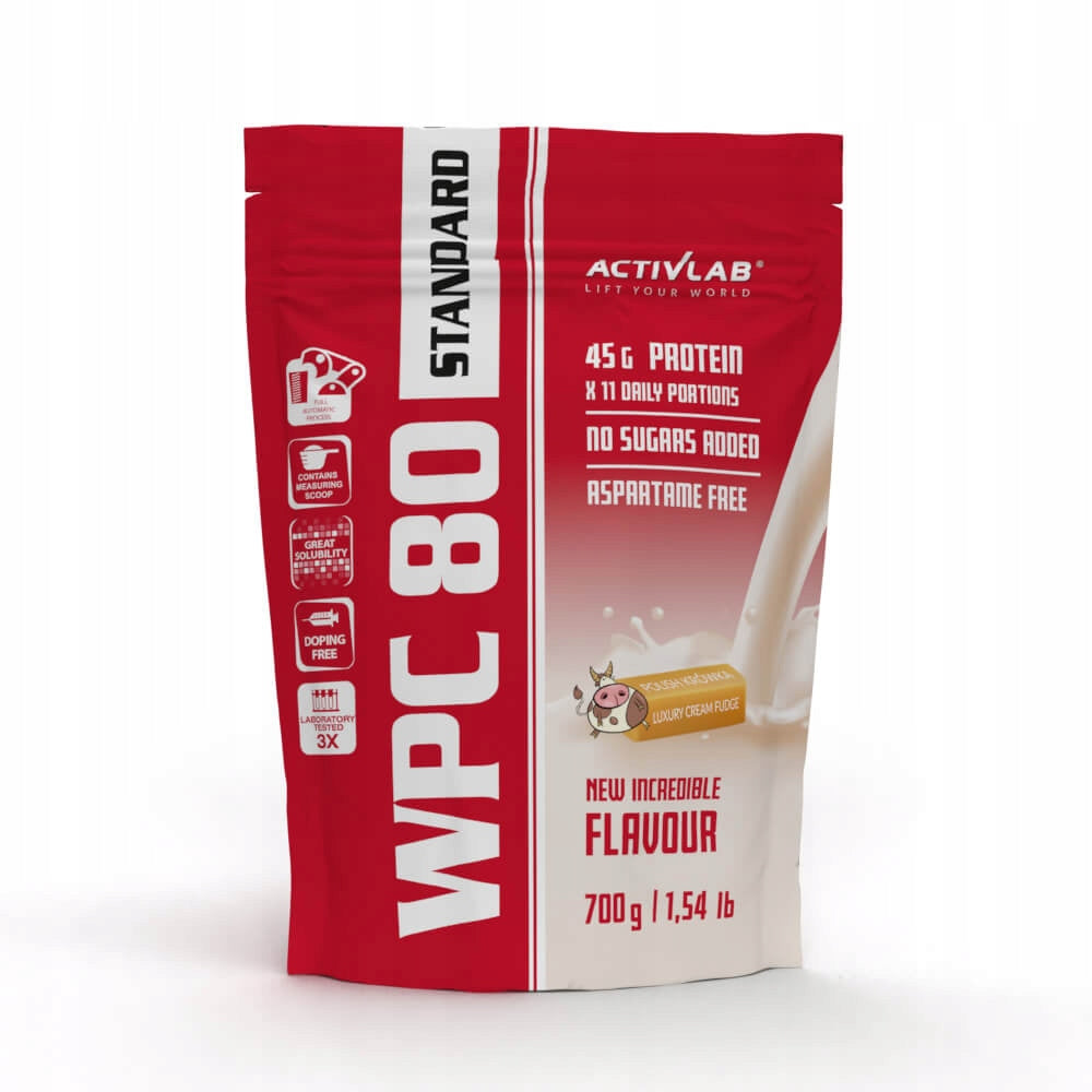 Protein supplement WPC 80 Activlab 700 g Fudge whey protein