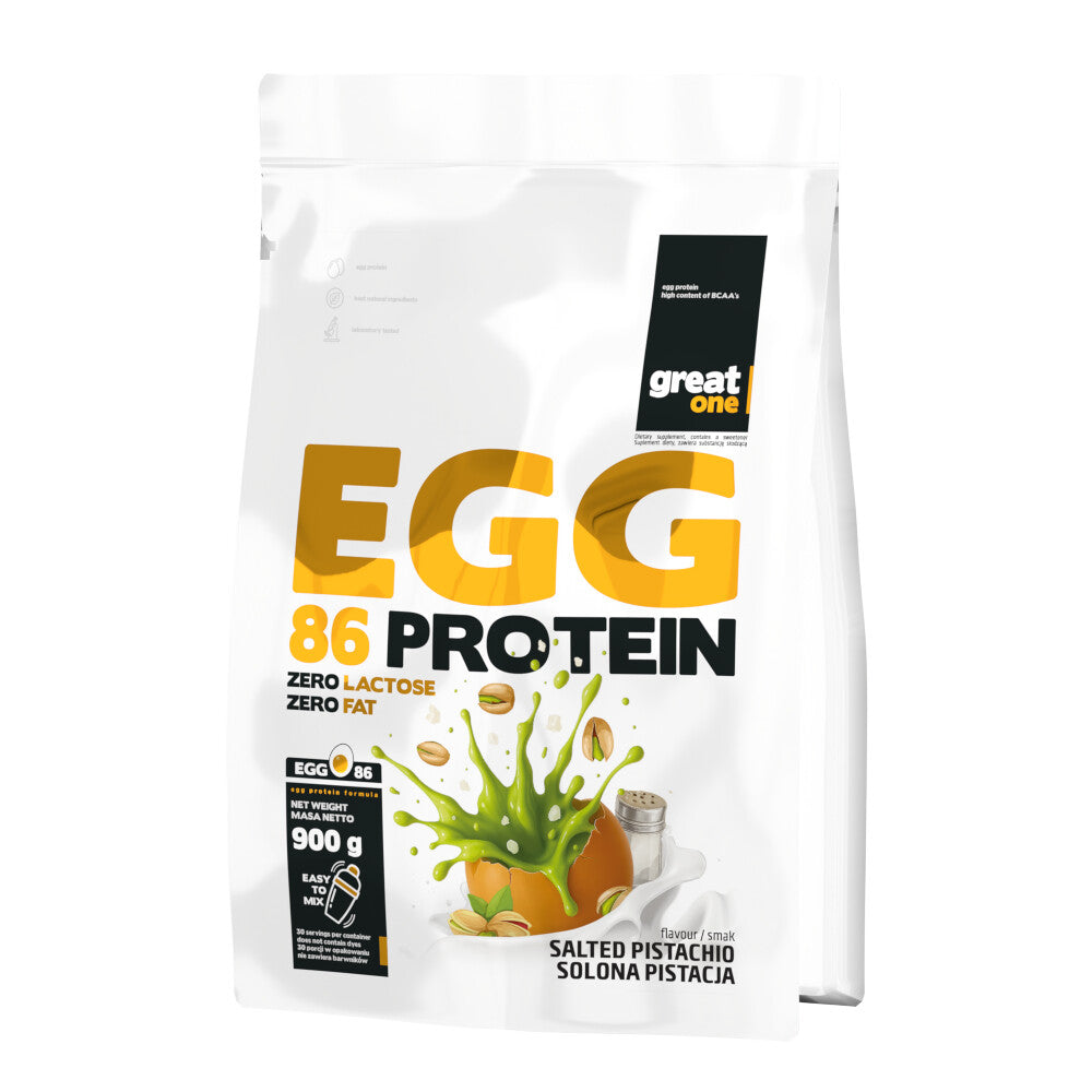 Protein supplement albumin Chicken egg PROTEIN GreatOne 900g SALTED PISTACHIO
