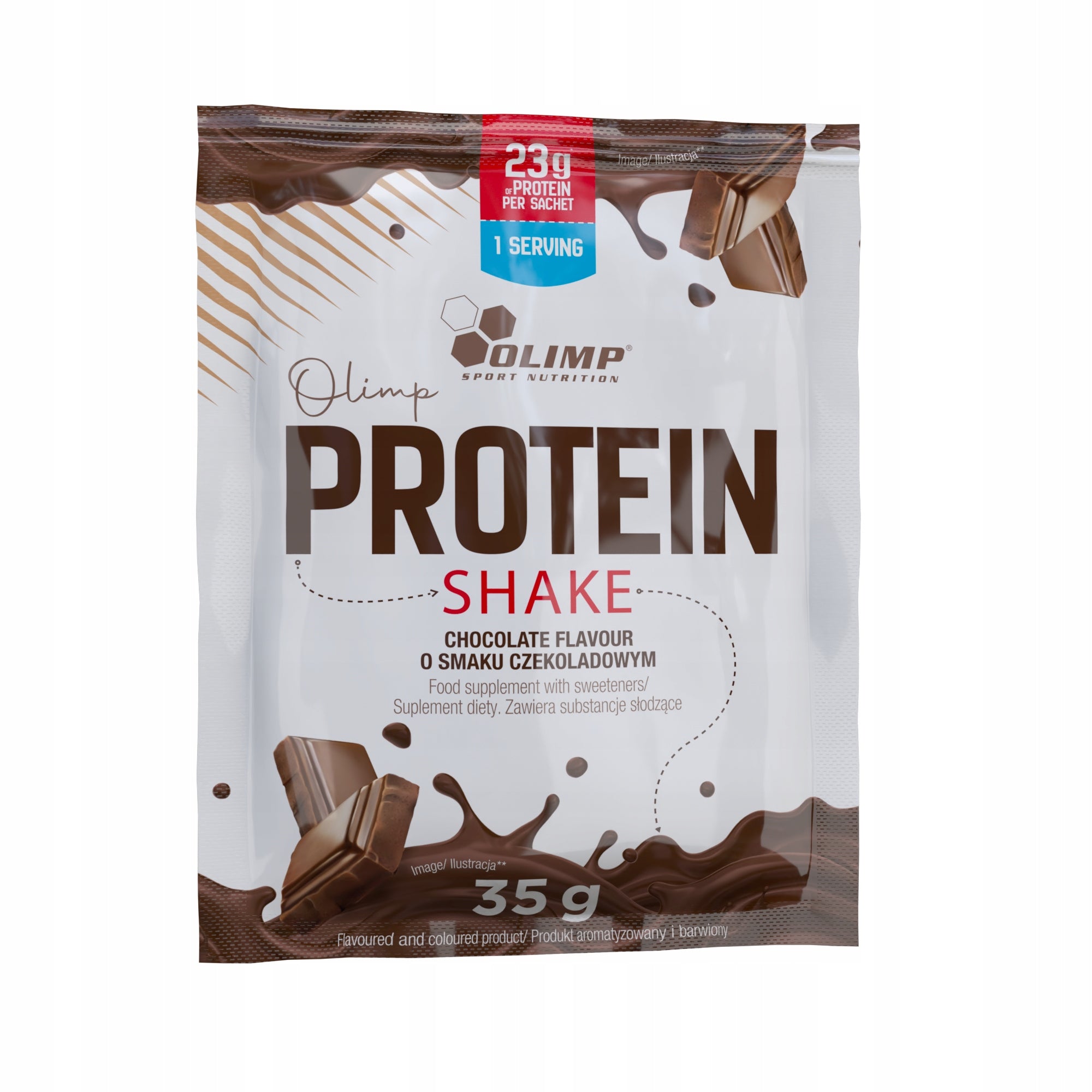 Protein supplement protein concentrate - WPC Olimp sachets 35 g sm chocolate