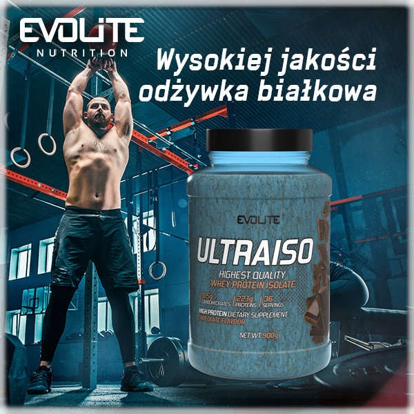 Protein supplement protein isolate - WPI Evolite Nutrition 900g Chocolate Packaging status original