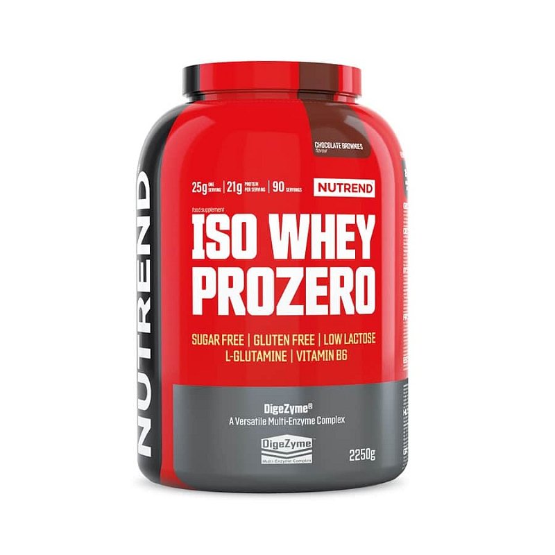 Protein supplement protein isolate - WPI Nutrend powder 2250 g vanilla flavour Packaging status original