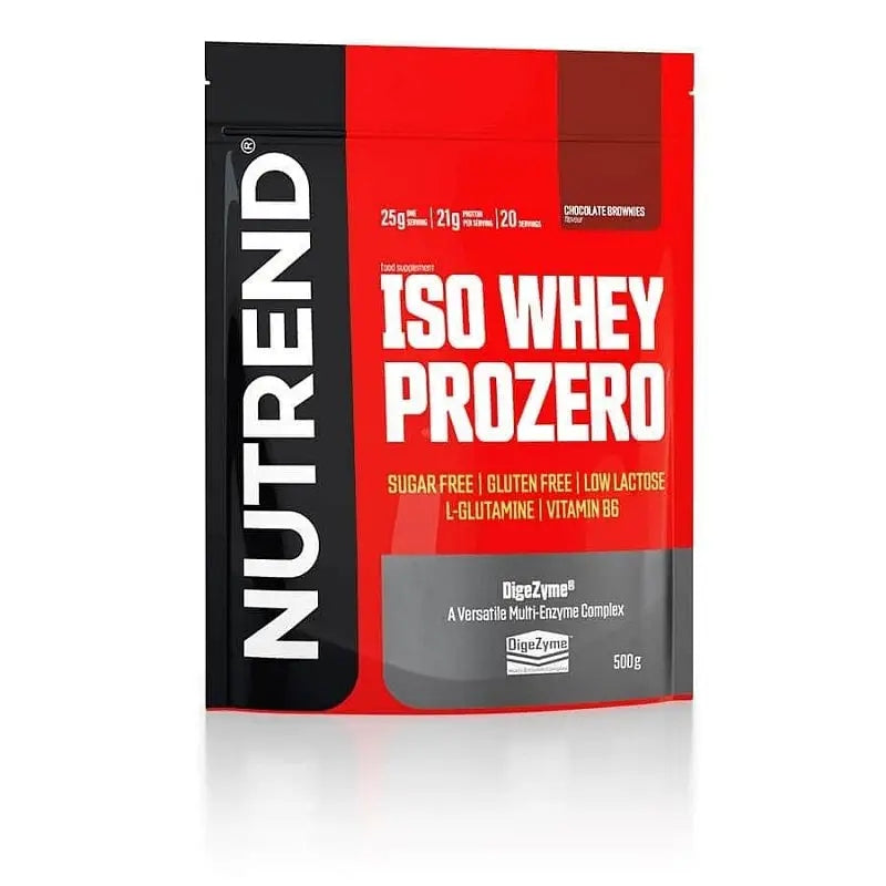 Protein supplement protein isolate - WPI Nutrend powder 500g taste salty caramel Expiration date at least 1 year from the date of purchase