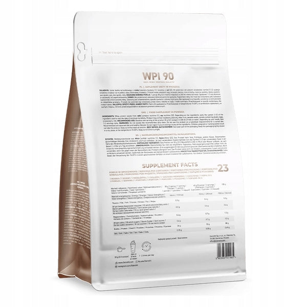 Protein supplement protein isolate - WPI OstroVit powder 700 g natural flavour Packaging status original