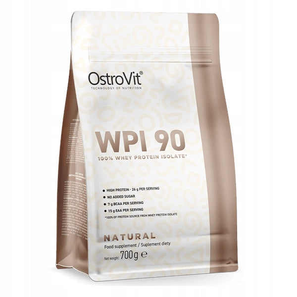Protein supplement protein isolate - WPI OstroVit powder 700 g natural flavour