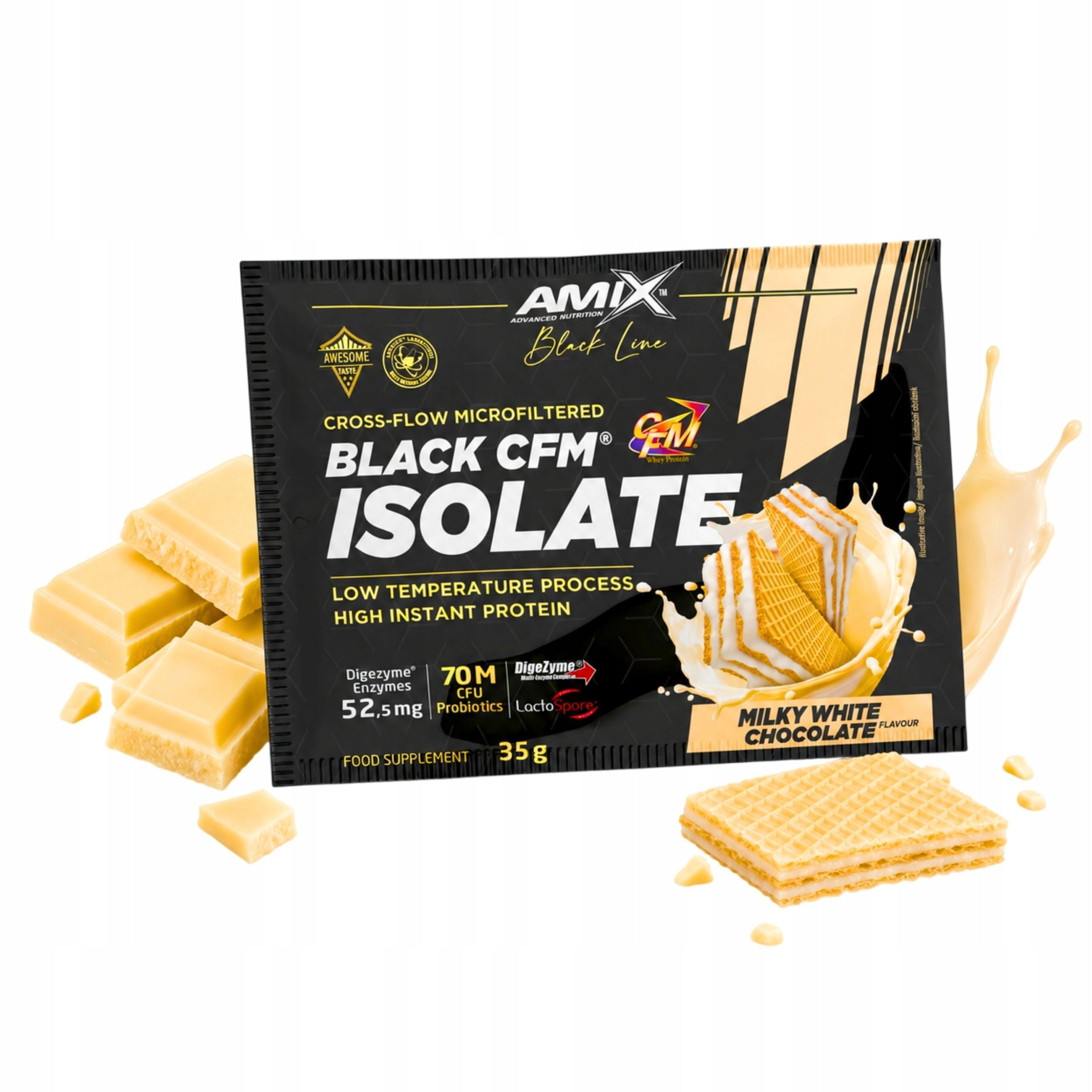 Protein with Probiotic Lactospore WPI Protein Conditioner without Sugar Sachet