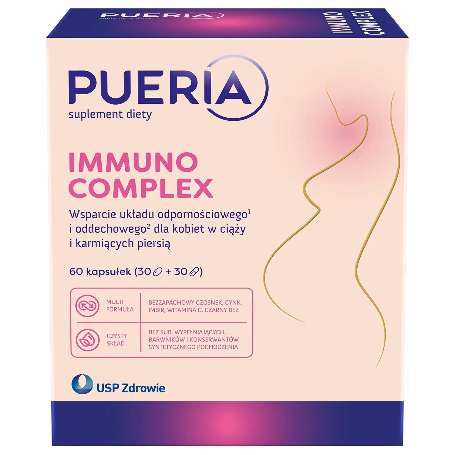 Pueria Immuno Complex Immune System Support 60 kap.