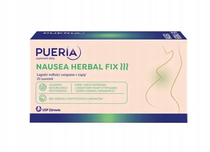 Pueria Nausea Herbal Fix sachet - 20 sachets (dw: 31.08.2026)