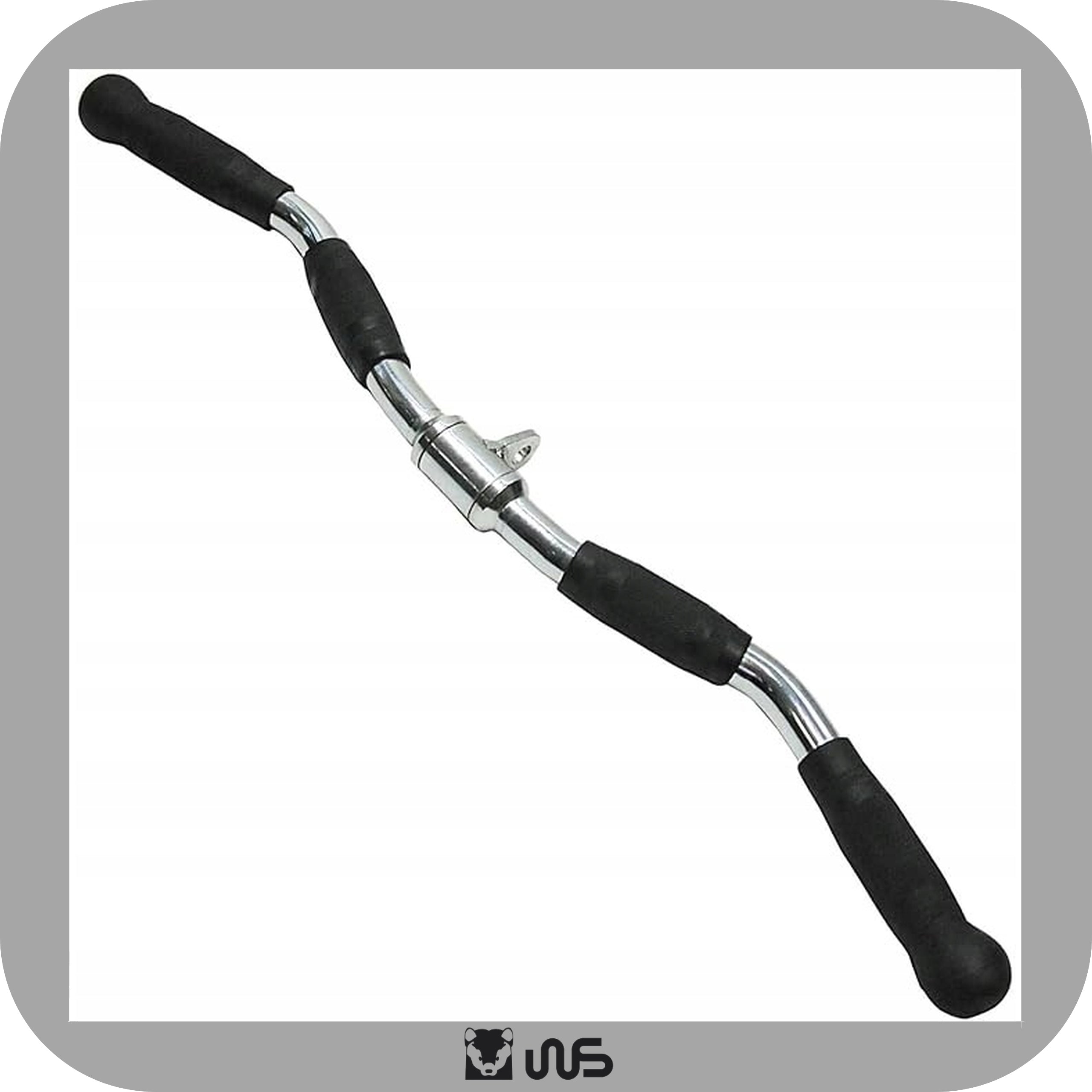 Pull Bar Handle Broken Ambidextrous Rubberized Atlas Gym Gate Brand no brand