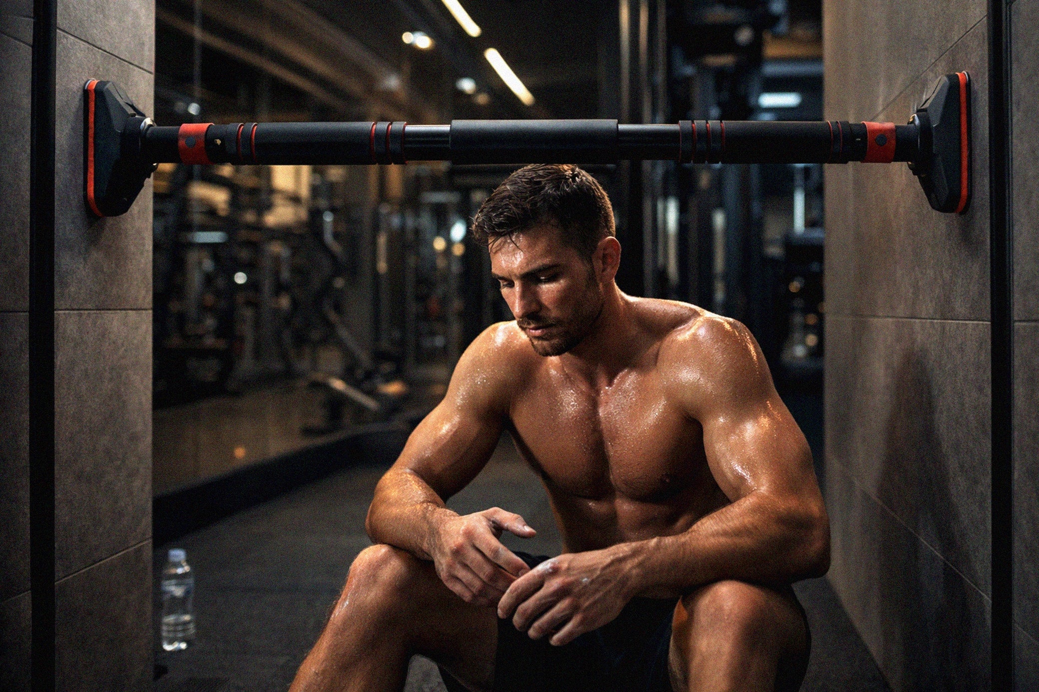 Pull Up Bar Reinforced Pro Fit Stainless Steel 180Kg Packaging status original