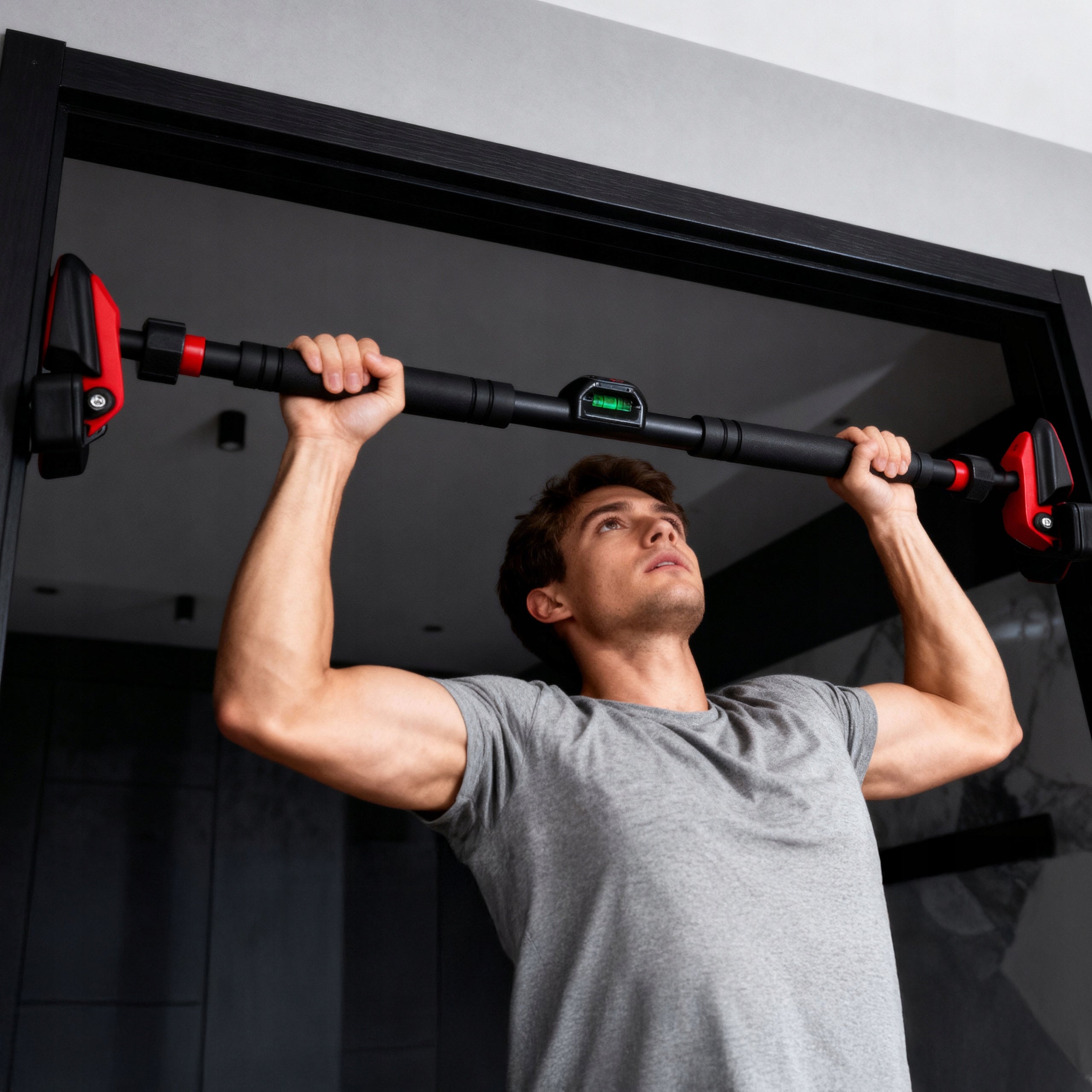 Pull-up bar 77-95cm with Counter Without Drilling DD500 HMS Model DD500