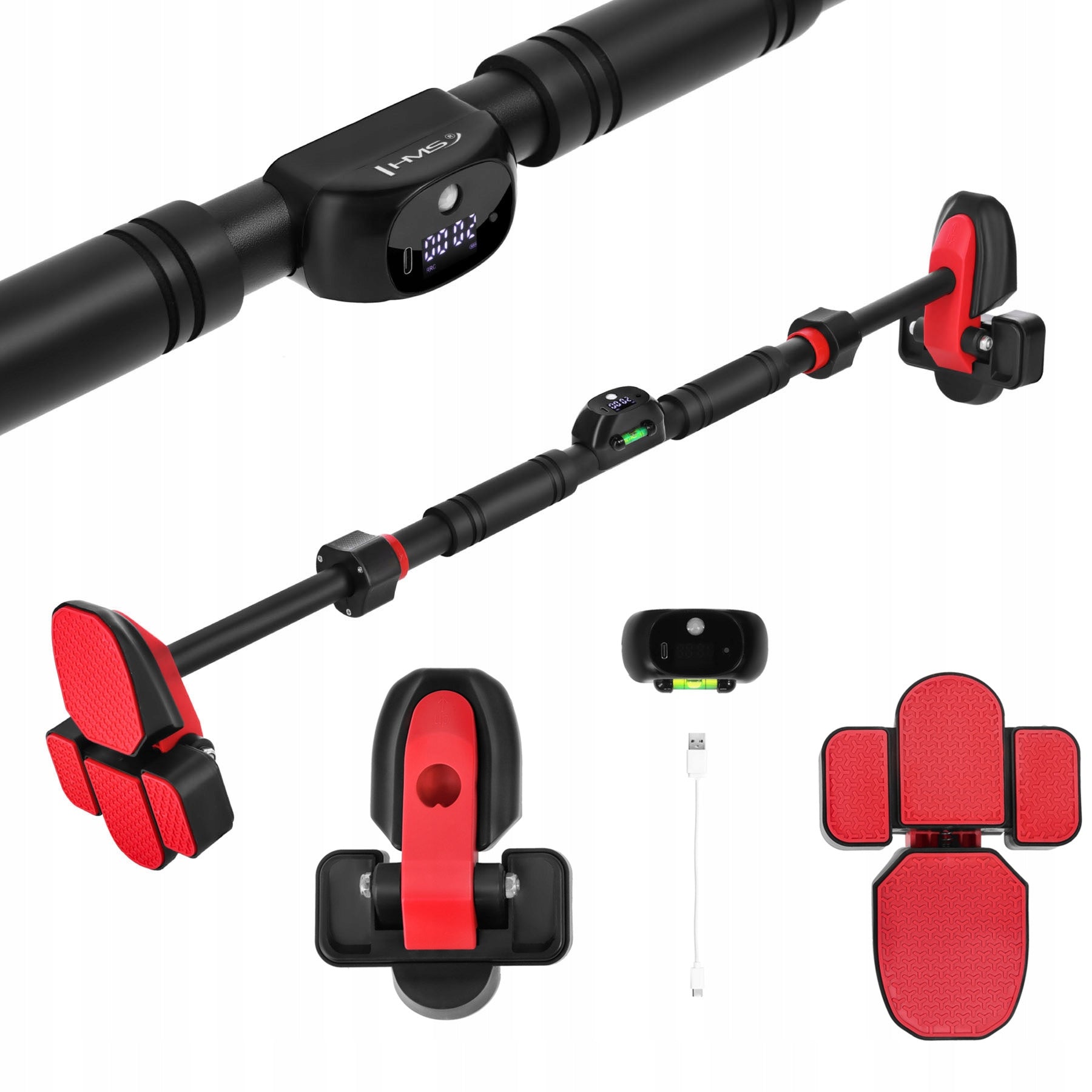 Pull-up bar 77-95cm with Counter Without Drilling DD500 HMS