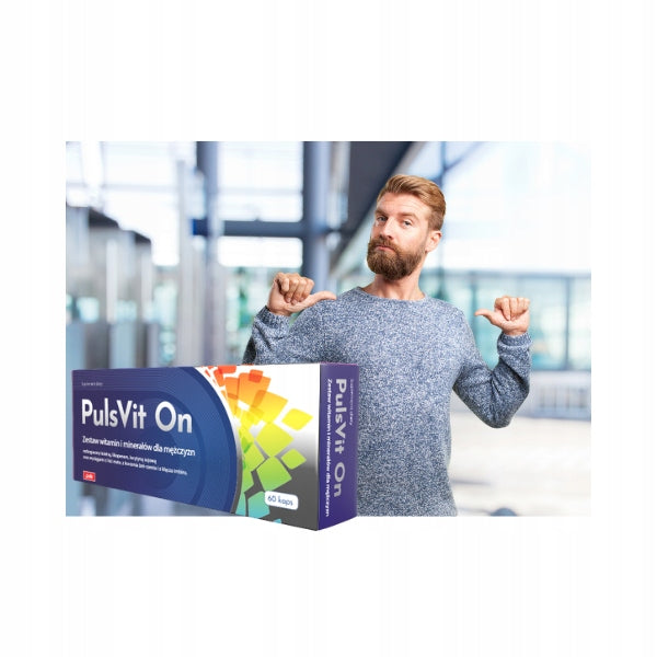 PulsVit ON vitamins for men vitamin and mineral set 60 capsules Brand Puls