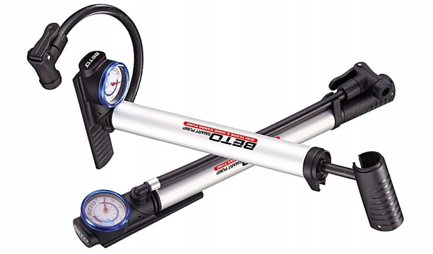Pump BETO COMBO CCO-018AG MINI ALU Floor with pressure gauge Brand Beto