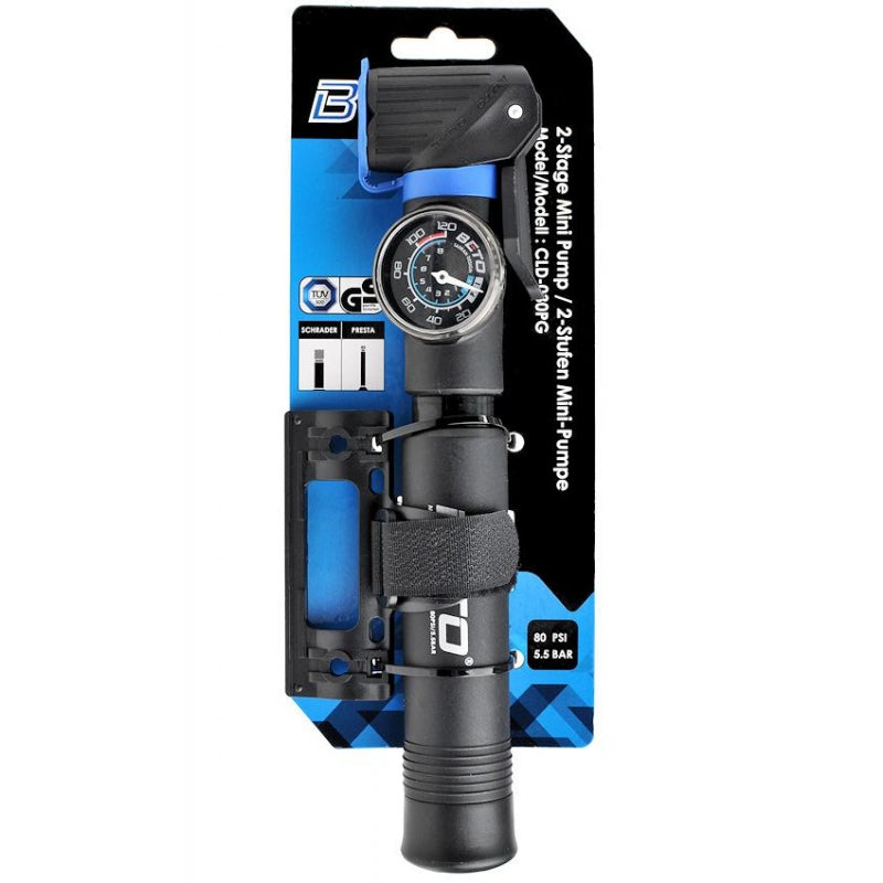 Pump Beto mini CLD-030PG plastic 2-way AV/SV with pressure gauge A805 Brand Beto