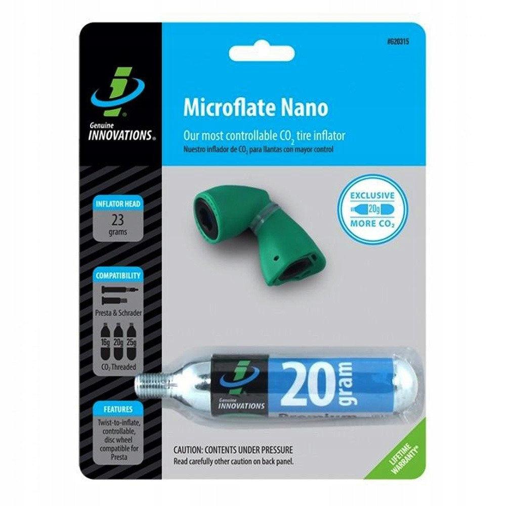 Pump GENUINE INNOVATIONS with cartridge CO2 20 g Manufacturer code G20315