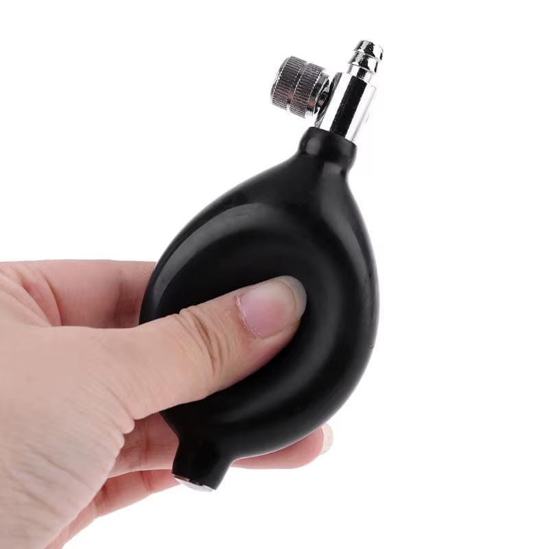 Pump with metal valve for pillow blood pressure monitor REPLACEMENT PEAR Medical device no