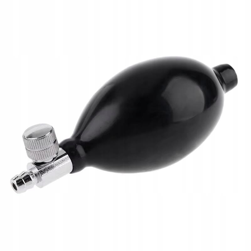 Pump with metal valve for pillow blood pressure monitor REPLACEMENT PEAR
