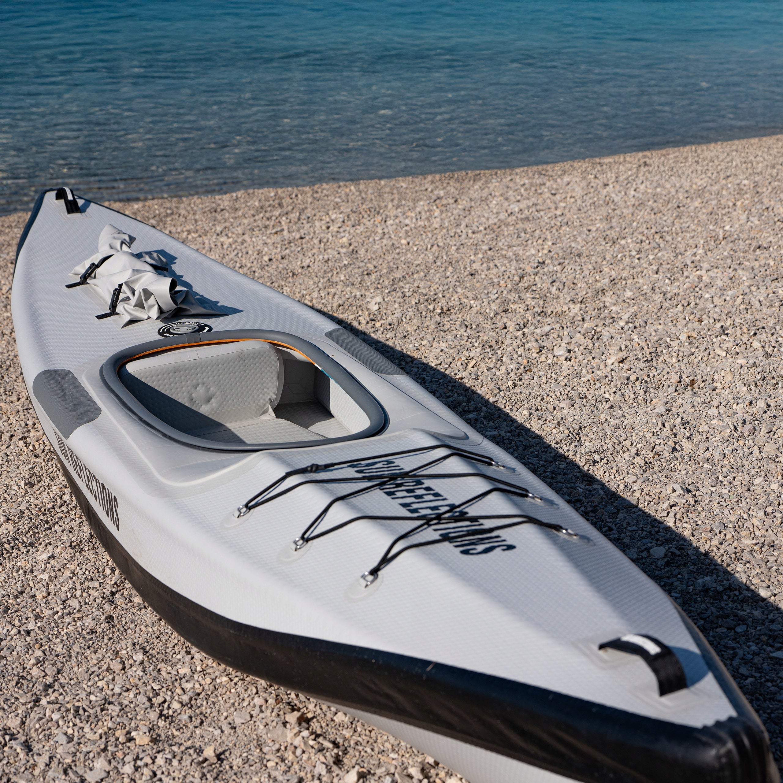 Pumped kayak SUN REFLECTIONS FULL DS 397 CM 1-person Dropstitch + paddle Number of seats 1