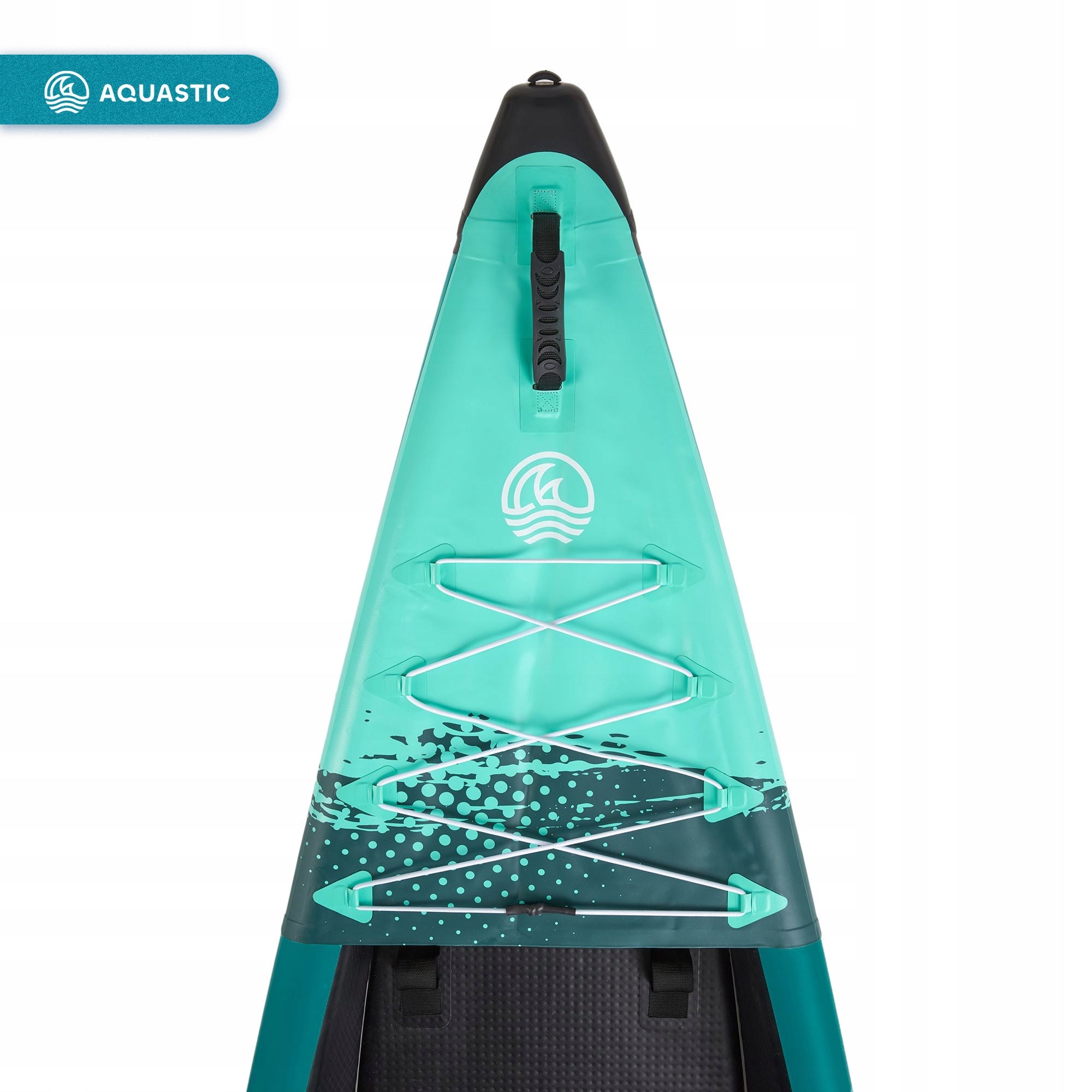 Pumped kayak - high pressure, 2-person, AQUASTIC Cortez 13'9" 420cm Material pneumatic