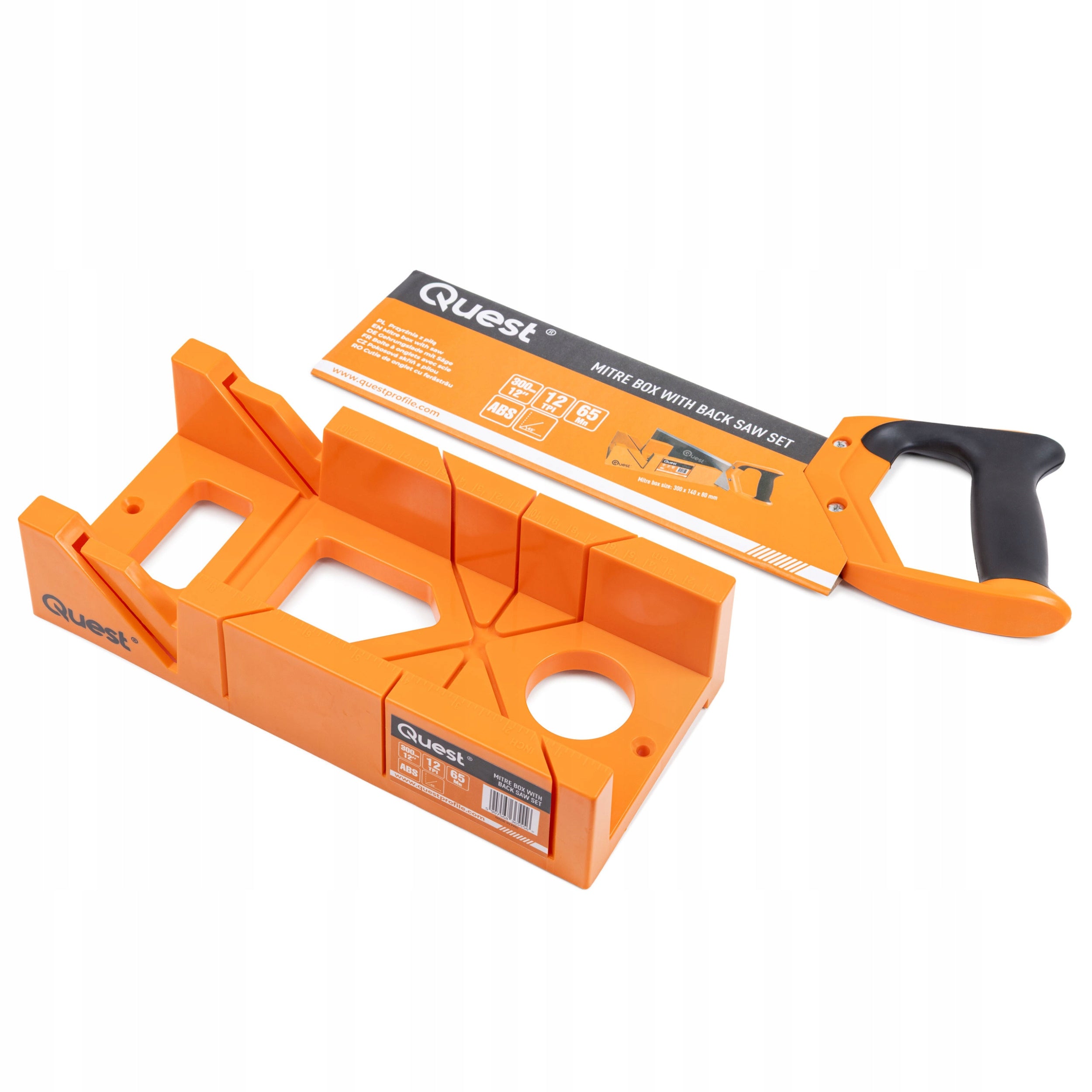 Punch box with saw 300-12", for angle cutting PVC, wood Packaging status original