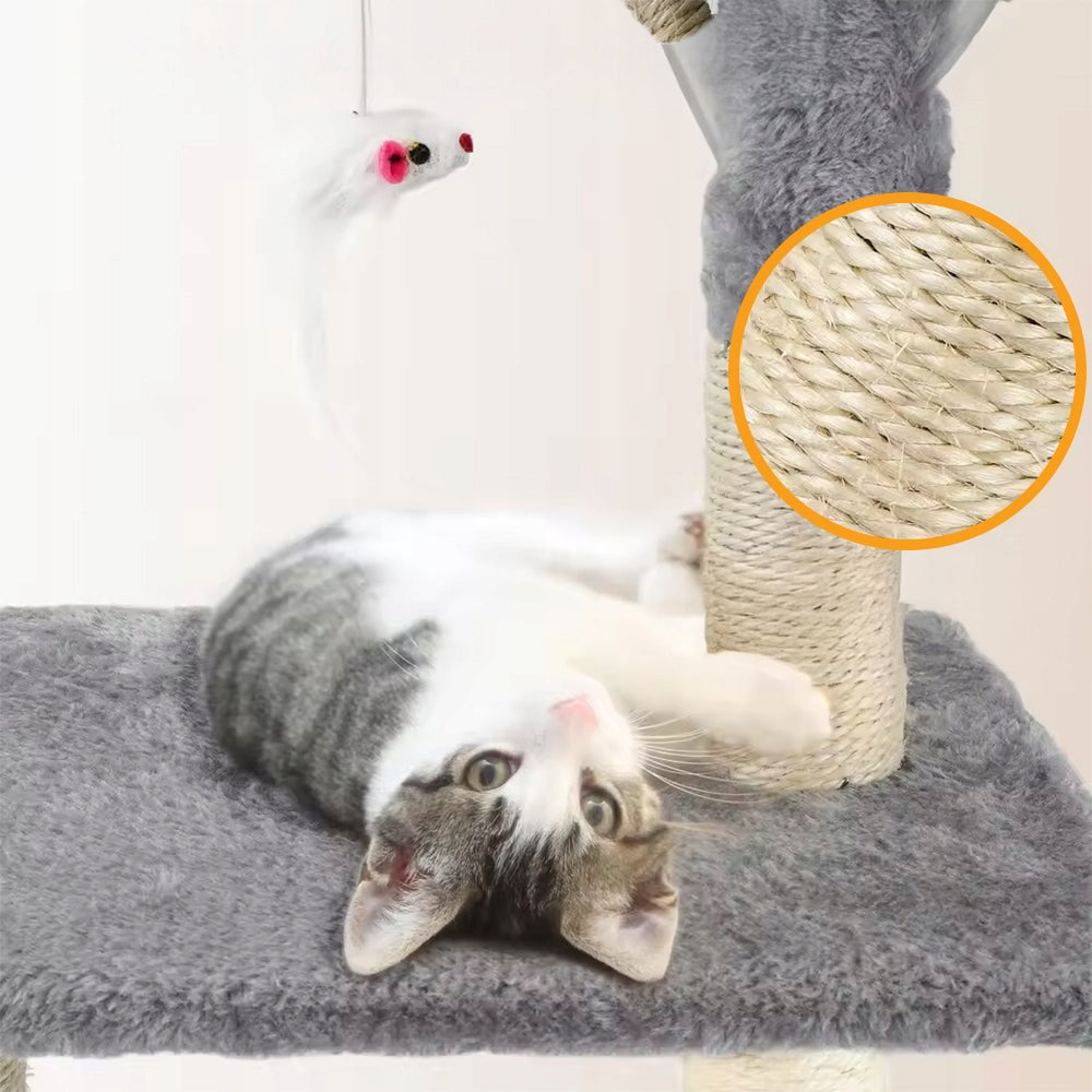 Pupilo Cottage Scratcher Bed Hammock Ladder For Cat Toys Mouse Sizal Manufacturer code 5905896501486