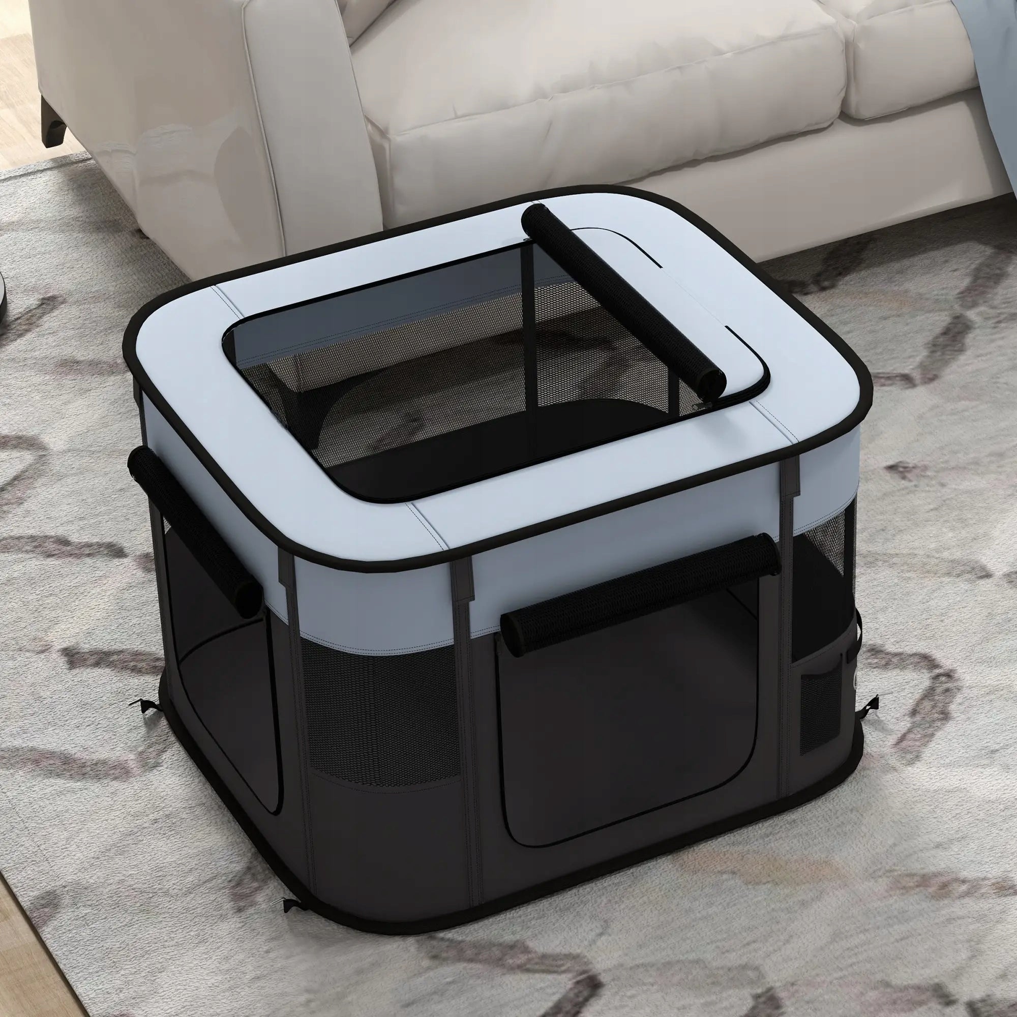 Puppies Cat Dog Playpen Folding Cage Brand PawHut
