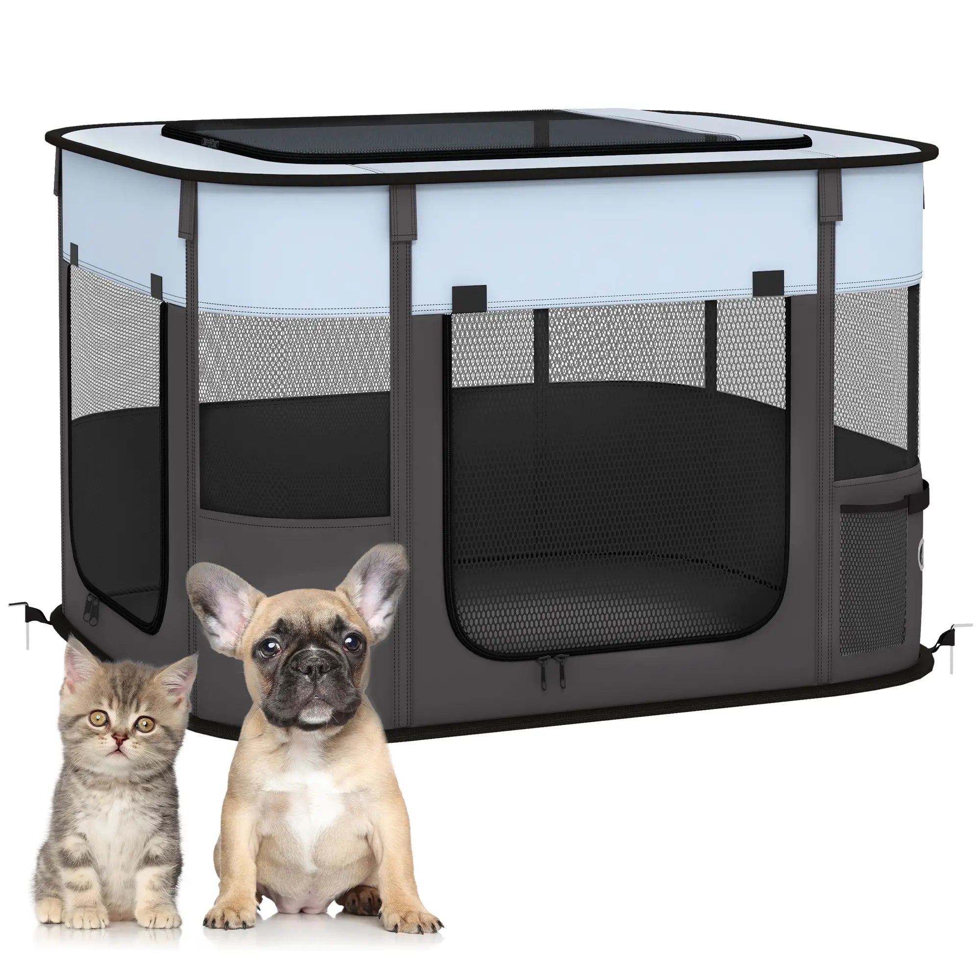 Puppies Cat Dog Playpen Folding Cage