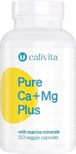 Pure Ca + Mg Plus Calivita calcium magnesium vitamin D3 and K2 zinc boron Acerola