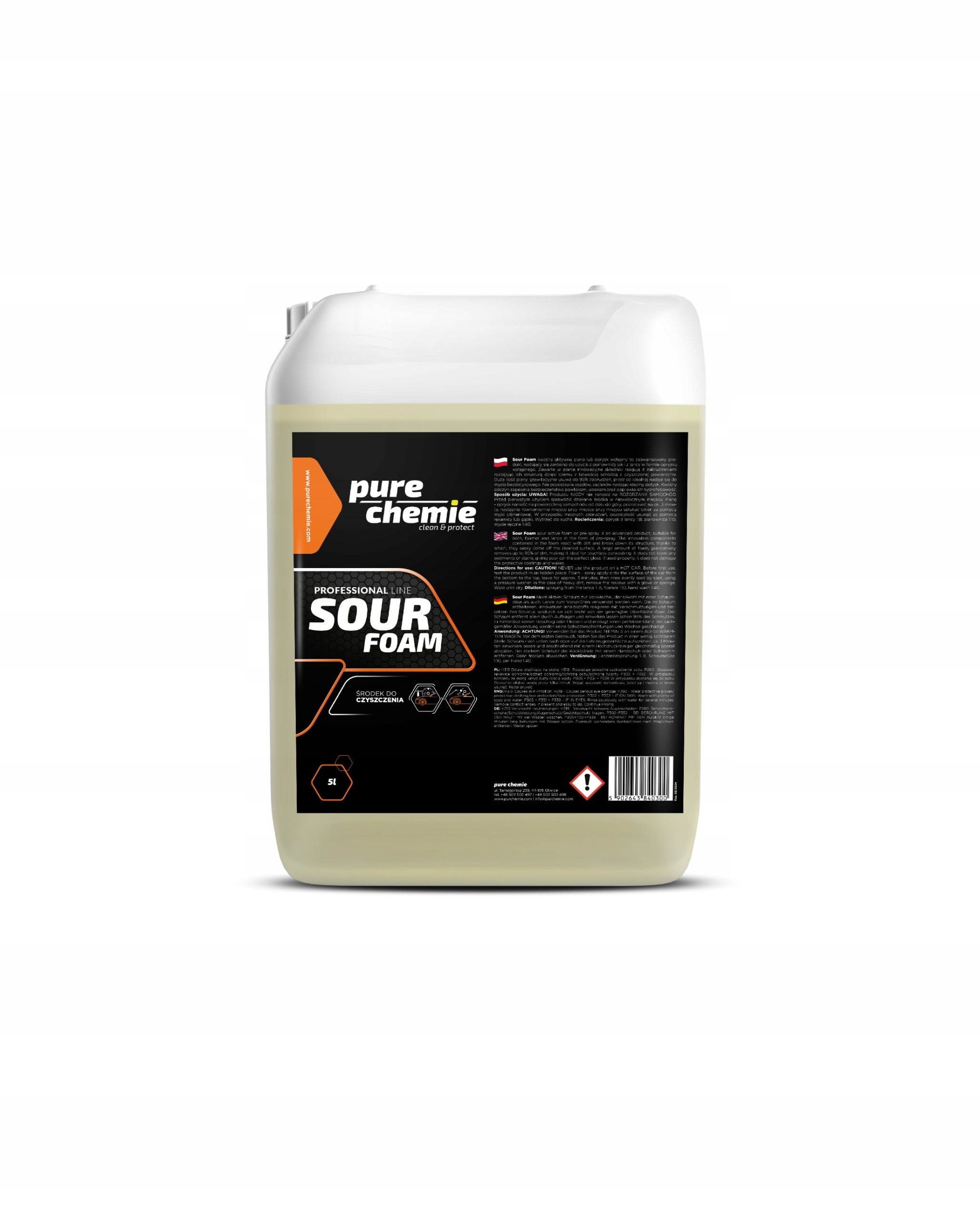Pure Chemie Sour Foam 5l - acid foam
