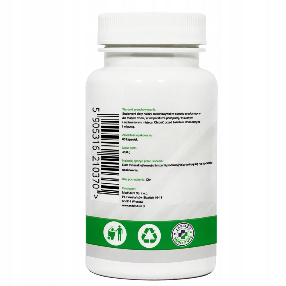 Pure D-mannose 680 mg Urinary tract, healthy bladder - 60 capsules Brand MedFuture