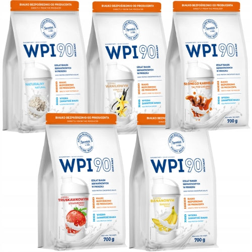 Pure Protein Isolate WPI90 PROTEIN salty caramel 700g Packaging status original