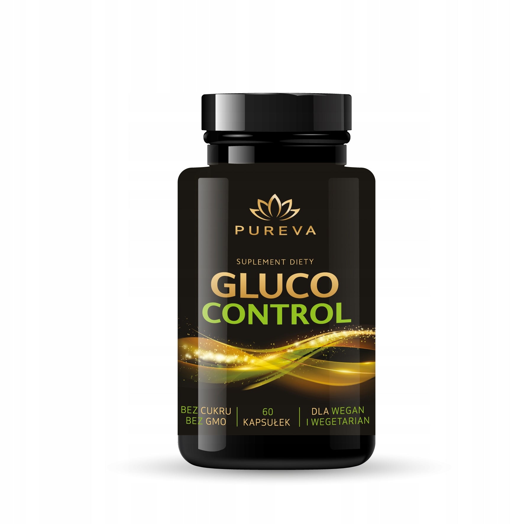 Pureva Gluco Control 60 capsules Berberine + White Mulberry for diabetics