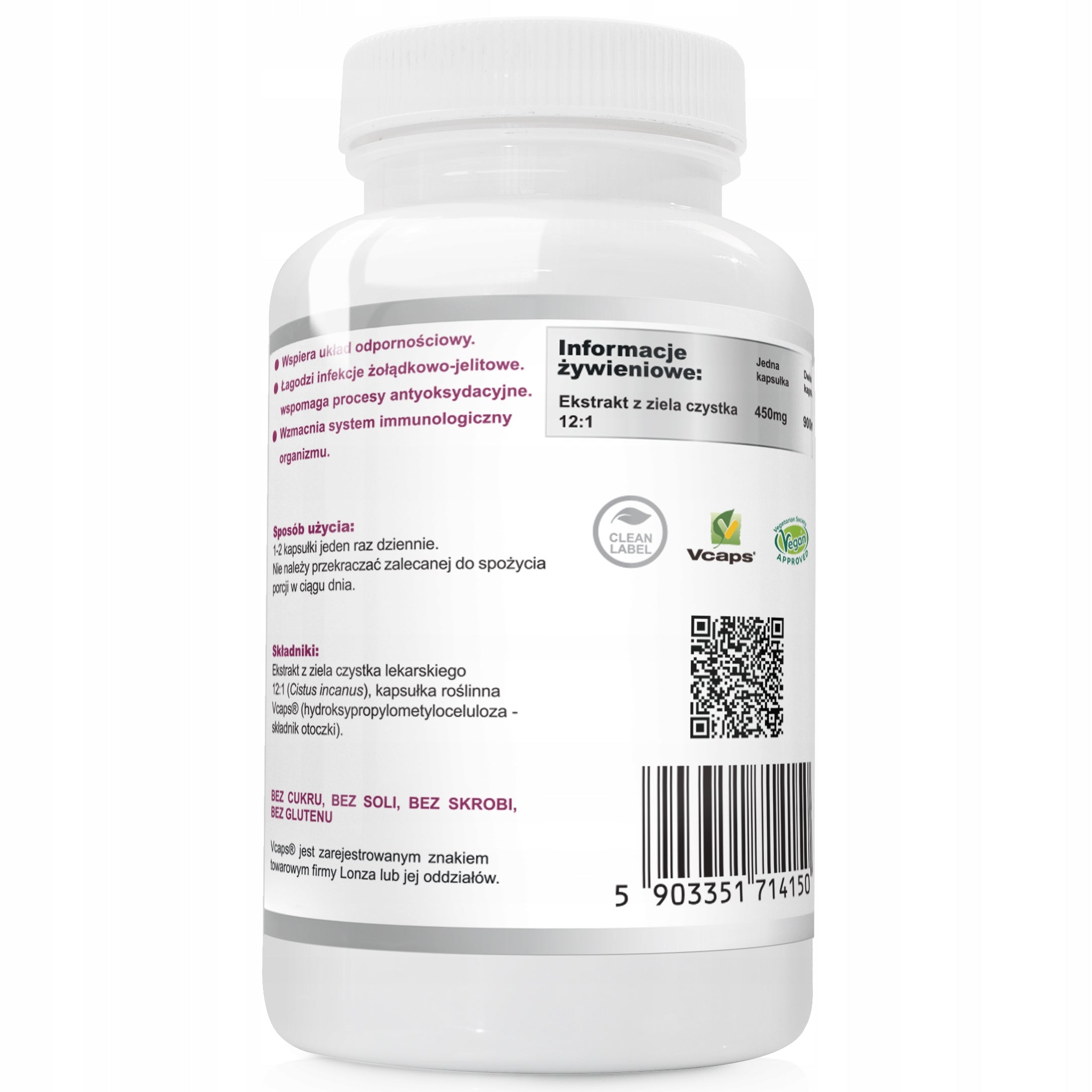 Purge Medical Extract 450mg RESISTANCE PURIFICATION ANTIOXIDANT 90caps Brand Wish Pharmaceutical