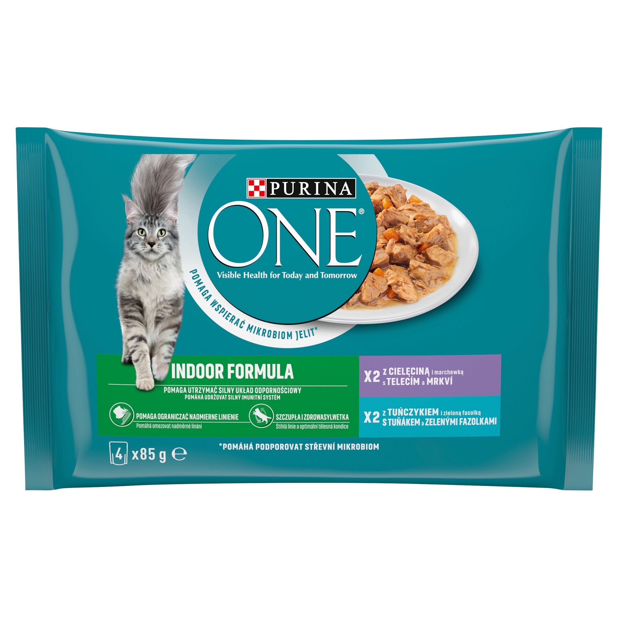 Purina ONE INDOOR for cats not leaving 4x85g EAN (GTIN) 07613030064398