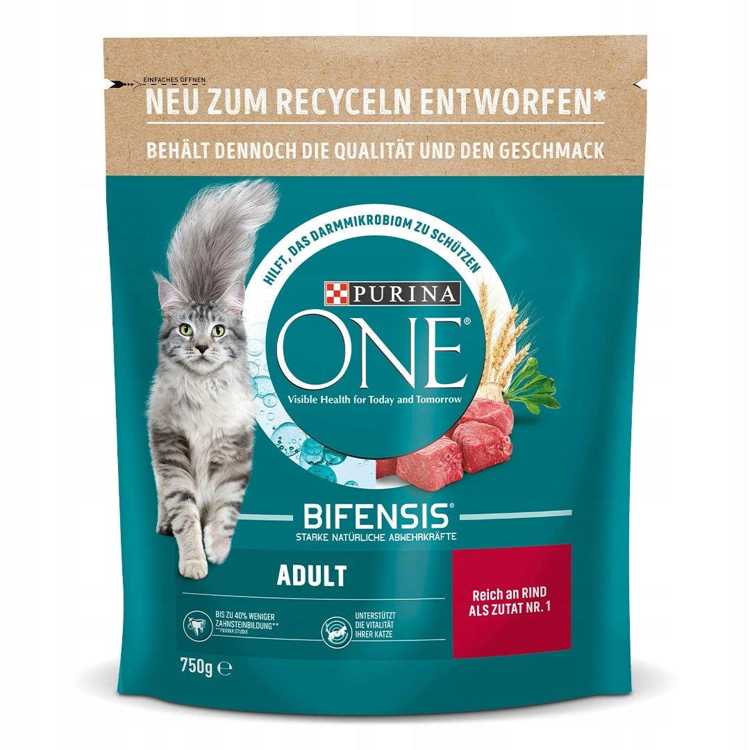 Purina ONE beef dry food 0,75 kg