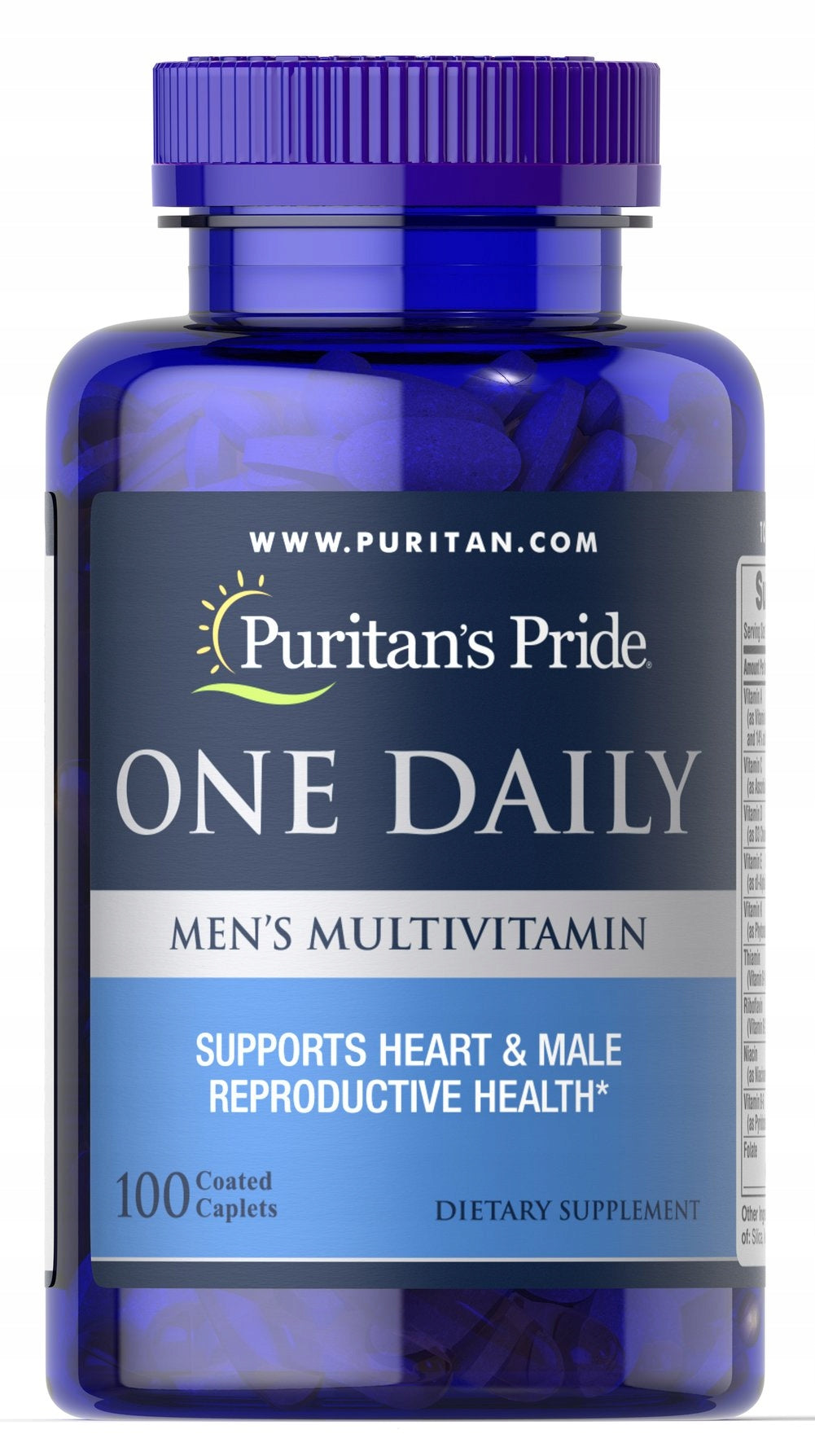 Puritan's Pride One Daily Men's Multivitamin 100 Tablets MULTIVITAMIN