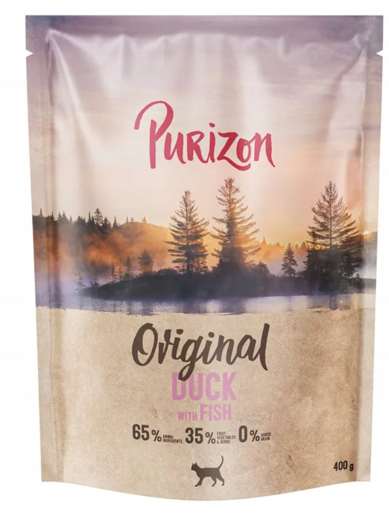 Purizon dry cat food 0,4kg.x5 flavors = 2 kg. grain-free food Original