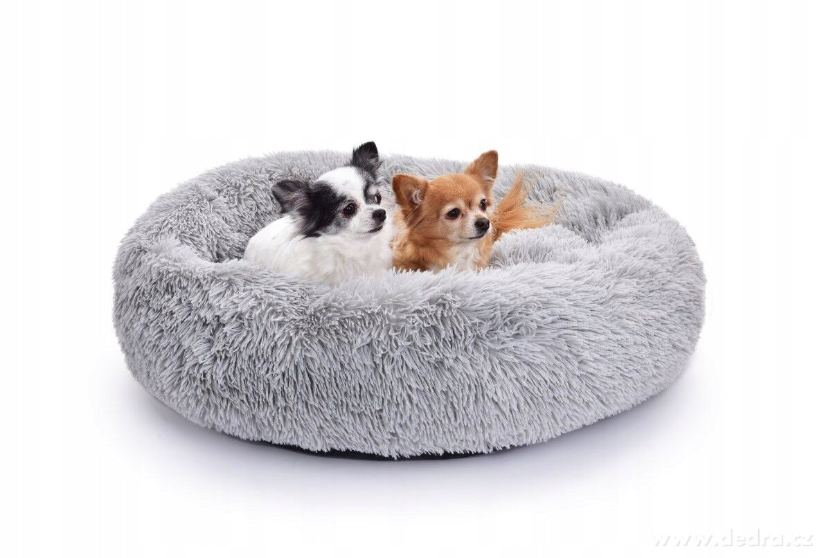 Purlov dog bed grey 60 cm x 60 cm Product width 60 cm