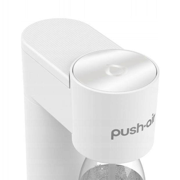 PushAir Saturator for Water Dafi White/Silver + 2x CO2 cartridge + Bottle 0,7 Brand Dafi