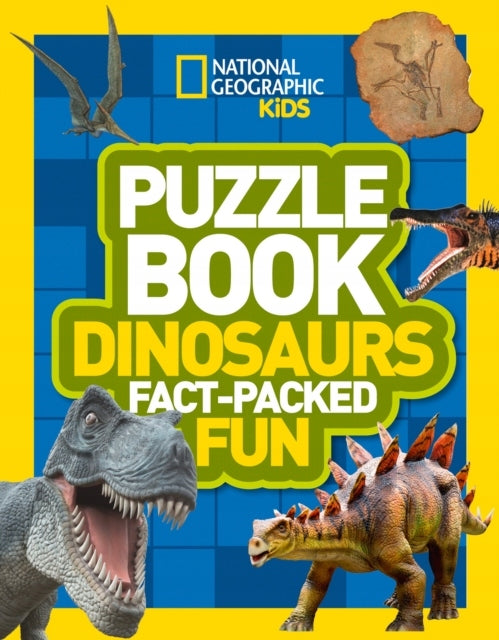 Puzzle Book Dinosaurs: Brain-Tickling Quizzes, Sudokus, Crosswords and Wordsearches