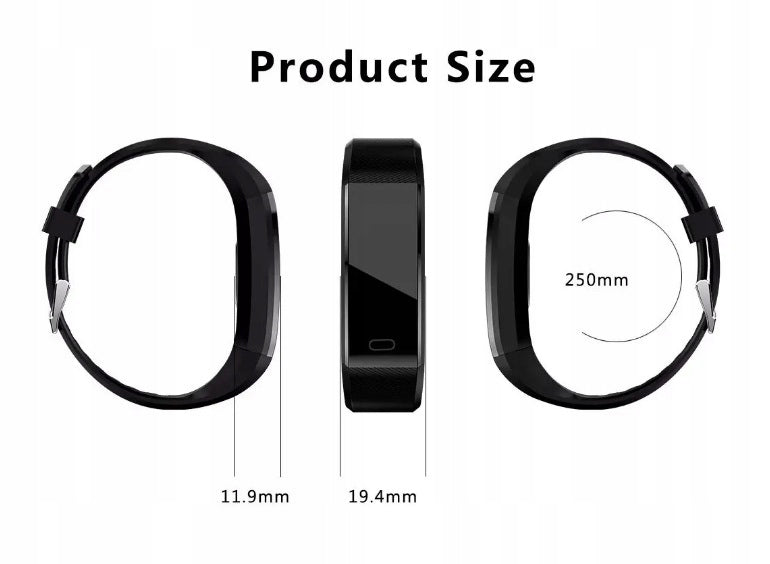 Q1 Smart Band Sports Bracelet Red Brand no brand
