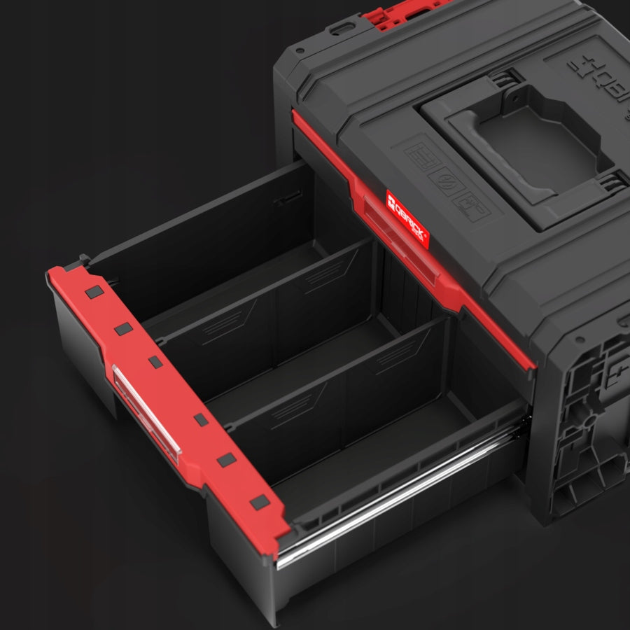 QBRICK SYSTEM PRO Drawer2 Toolbox2.0 Basic toolbox 4,5l+ 9,5l Product width 31 cm