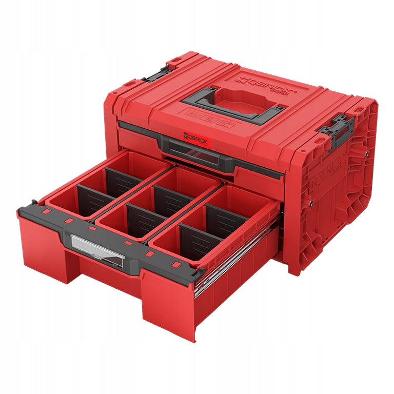 QBRICK SYSTEM PRO Drawer2 Toolbox2.0 Expert RED Ultra HD Custom 9.5 l+4.5 l Packaging status original