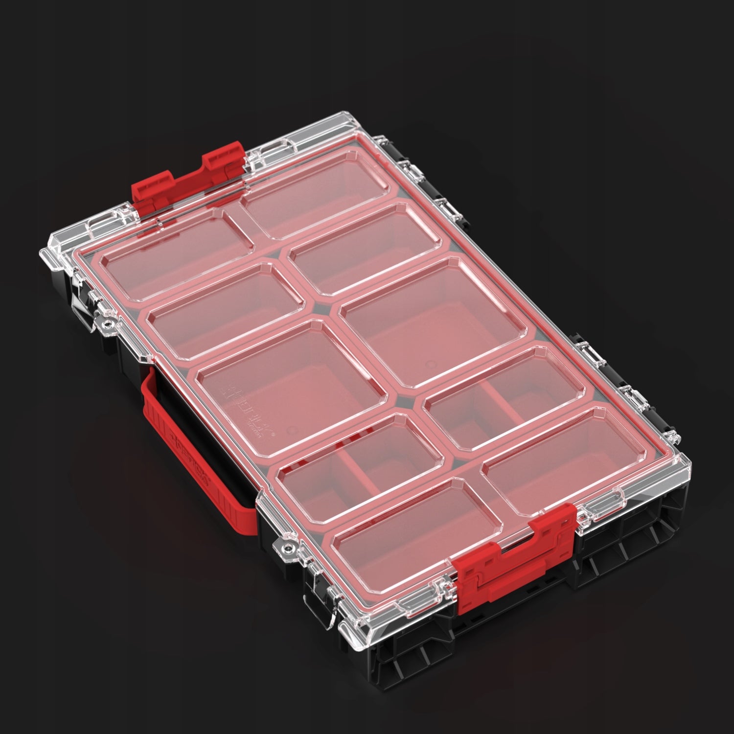QBRICK SYSTEM PRO Organizer 100 modular with cover tool box 5l Brand Qbrick system